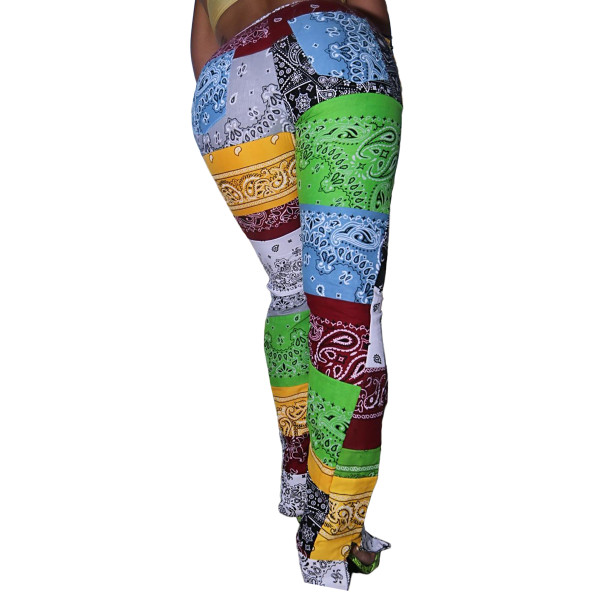 Patchwork Colorful Trousers