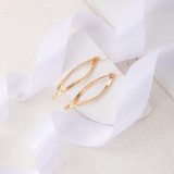 Simple Cross Fish Earrings