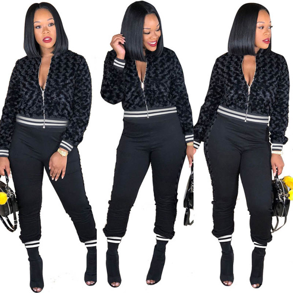 Casual Lace 2 Pcs Outfit