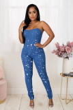 Strapless Meet Me At Nine Jumpsuit