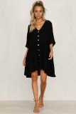 Button Beach Dress