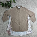 Fashion Loose Printed Ladies Shirt