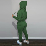Womens 2 Pieces Joggers Outfits Long Sleeve Hoodie Sweatshirt and Skinny Pants Sports Sets