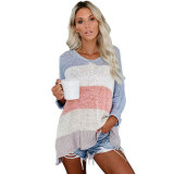 East Village Striped Knit Top
