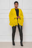 Falling For Fringe Knit Sweater