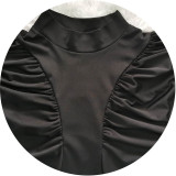 Irregular Lantern Sleeve Club Dress