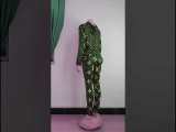 Fashion Printed Letter Hooded Sweatshirt + Trousers Two Piece