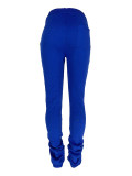 Casual Sports Drawstring Pants with Pockets
