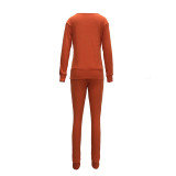 Women's Lady Tracksuit Sweatshirt Pants Set