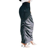 Black Drawstring Skirt