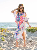 Summer Positioning Printed Beach Dress