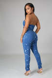 Strapless Meet Me At Nine Jumpsuit