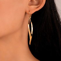 Simple Cross Fish Earrings