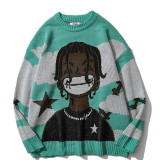 Autumn/Winter Loose Round Neck Pullover Sweater