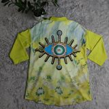 Fashion Loose Printed Ladies Shirt