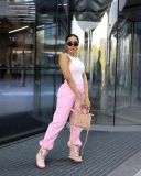 Solid Color Air Layer Pants