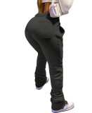 Casual Sports Drawstring Pants with Pockets