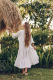 Pleated Beach Dress
