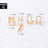 Bohemian Ins Style Four-piece Ear Clip