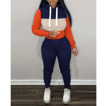 Casual 3D Digital Printing Hoodie Sweatshirt Pant Set