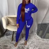 Winter Printed Womens 2 Two Piece Sets Tracksuit Stacked Matching Sets