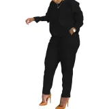 Solid Top & Pants Set