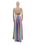 Casual Loose Printed Trousers