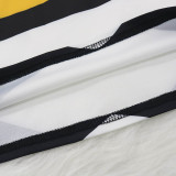 Sexy Contrast Long Sleeve Crop Top and Mini Skirt