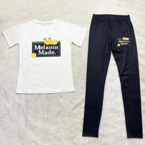 Fashion Casual Graphic Print Short Sleeve Trousers Two Piece Set
