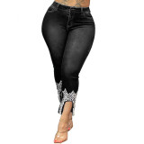 Beaded Jeans