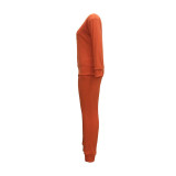 Women's Lady Tracksuit Sweatshirt Pants Set
