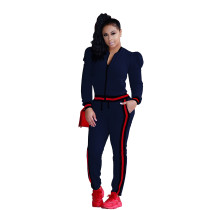 Casual Lantern Sleeve Cardigan Top and Pant