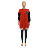 Autumn Winter Fashion Thick Baseball Uniform Jacket