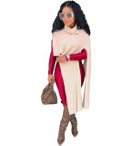 Amazon Explosion Style Women's Knitted Personality Irregular Tops