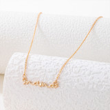 Simple Letter Necklace