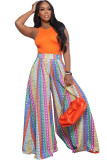 Casual Loose Printed Trousers