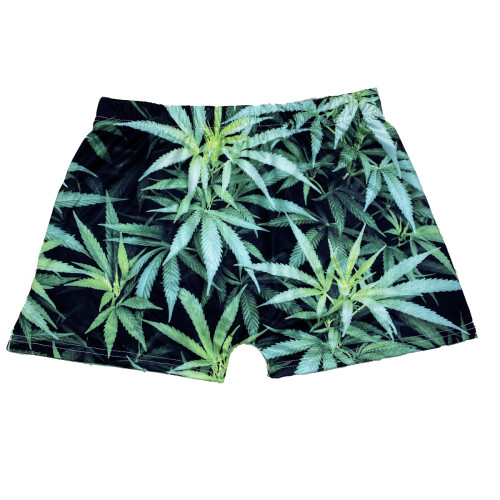 Skinny Pattern Printed Yoga Shorts