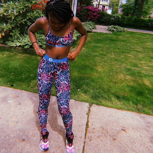 Casual Print Crop Top and Pant