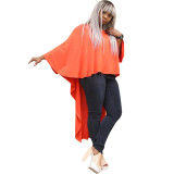 Solid Long Sleeve Tuxedo Blouse