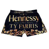 Skinny Pattern Printed Yoga Shorts