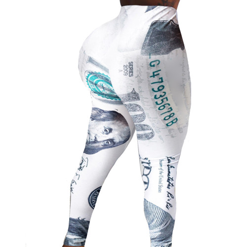 USD Print Yoga Trousers