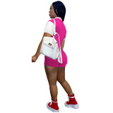 Simple Design Baseball Uniform Casual One Piece Rompers