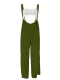 Casual Wrapped Top & Straps Wide Legs Drawstring Pant Sets Two Pieces