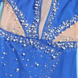 Sexy Perspective Hotfix Rhinestone Beaded One Piece Rompers