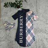 Fashion Short Sleeve Digital Printed Shirt Dress