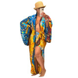 Plus Size Shawl Women Wide Multi Color Floral Elegant Fashion Capes All Season Outfits Beach