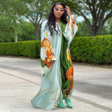 Plus Size Shawl Women Wide Multi Color Floral Elegant Fashion Capes All Season Outfits Beach