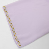 Diamond Studded Beaded Dress