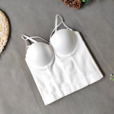 Fashion Mesh Push Up Bralet Women S Corset Bustier Bra Night Club Party Long Sexy Cropped Top Vest