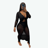 Ripple Jacquard Street Casual Two-Piece Set